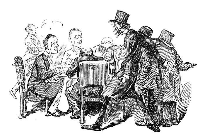 Framed Print : British London satire caricatures comics cartoon illustrations Framed Print : British London satire caricatures comics cartoon illustrations