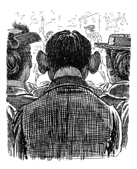 Framed Print : British London satire caricatures comics cartoon illustrations: Back Framed Print : British London satire caricatures comics cartoon illustrations: Back