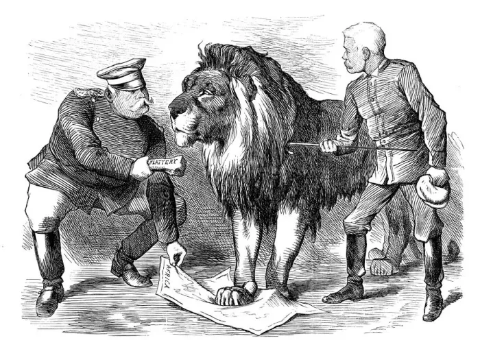 Framed Print : British London satire caricatures comics cartoon illustrations: Lion Framed Print : British London satire caricatures comics cartoon illustrations: Lion