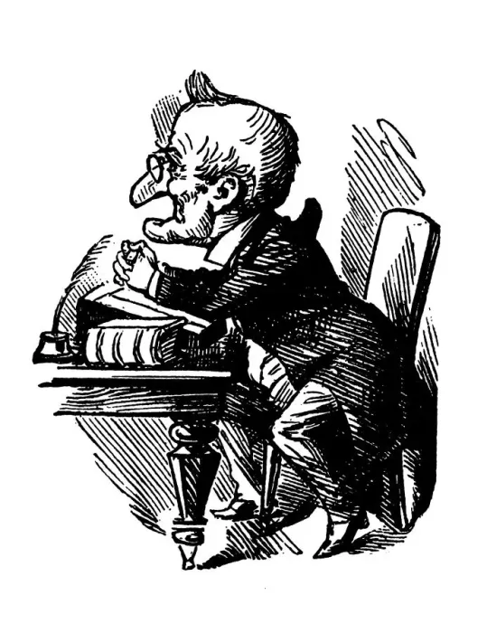 Framed Print : British London satire caricatures comics cartoon illustrations: Waiting Framed Print : British London satire caricatures comics cartoon illustrations: Waiting
