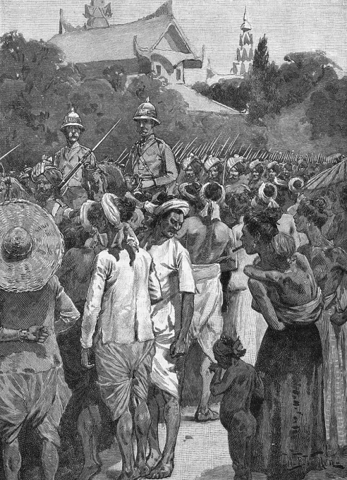Framed Print : British Take Mandalay Framed Print : British Take Mandalay
