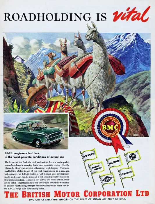 Framed Print : The British Motor Corporation Ltd Framed Print : The British Motor Corporation Ltd