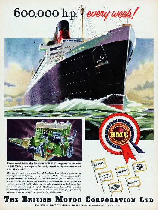 Framed Print : The British Motor Corporation Ltd Framed Print : The British Motor Corporation Ltd