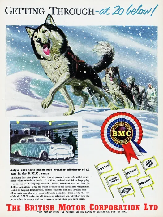 Framed Print : British Motor Corporation Ltd Framed Print : British Motor Corporation Ltd