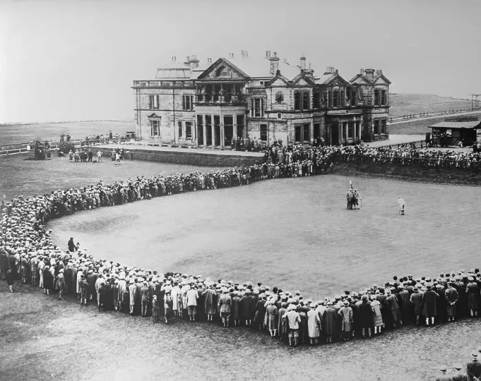 Framed Print : The British Open Golf Championship