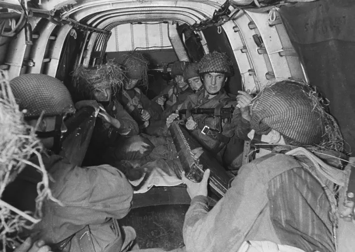 Framed Print : British Paratroopers Framed Print : British Paratroopers