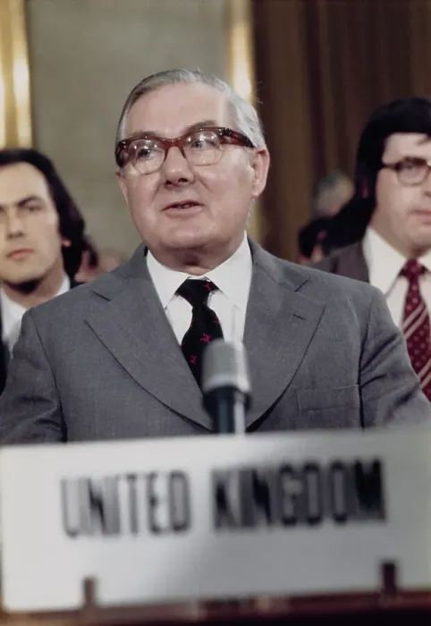 Framed Print : British Politician James Callaghan Framed Print : British Politician James Callaghan