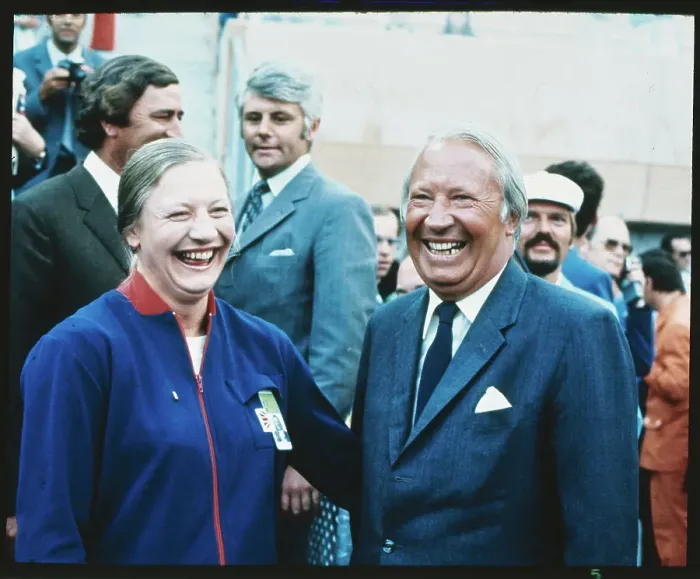 Framed Print : British Prime Minister Edward Heath Framed Print : British Prime Minister Edward Heath