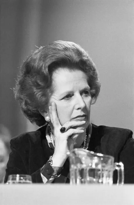 Framed Print : British Prime Minister Margaret Thatcher