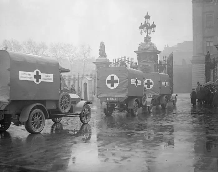 Framed Print : British Red Cross Framed Print : British Red Cross