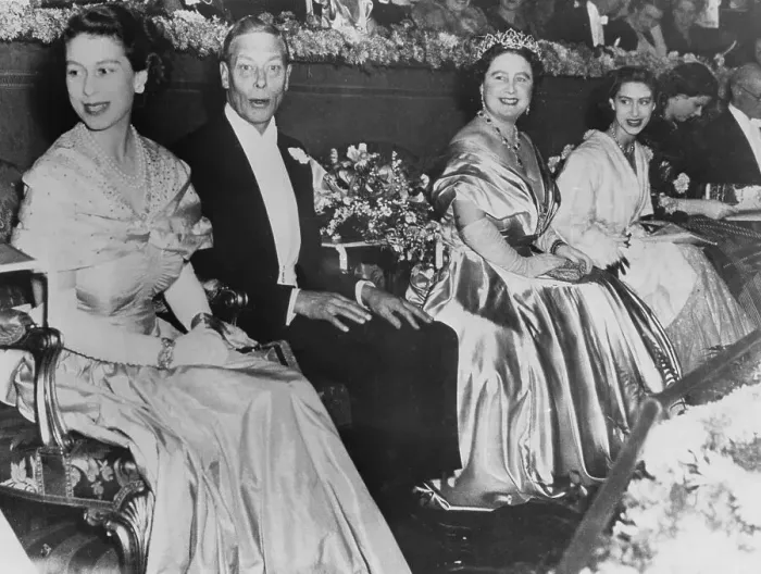 Framed Print : British Royal Family Enjoy Themselves at Theater
