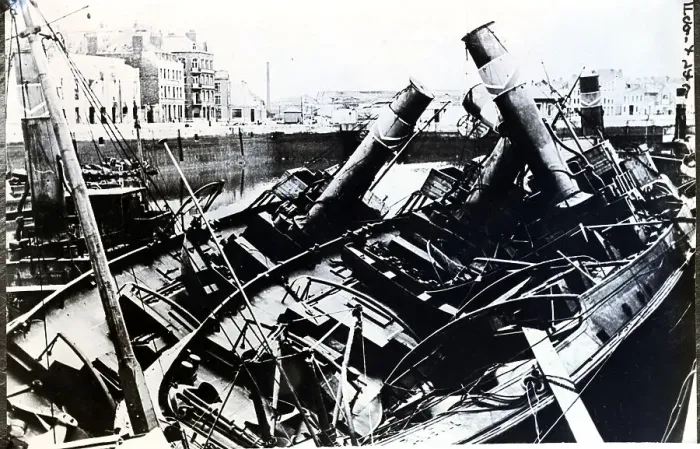 Framed Print : British Ships In Dunkerque Harbor 1940 Framed Print : British Ships In Dunkerque Harbor 1940