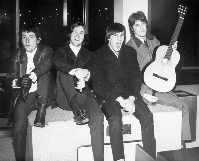 Framed Print : British Singing Group The Kinks Framed Print : British Singing Group The Kinks