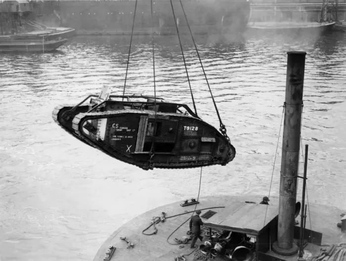 Framed Print : British Tank Framed Print : British Tank