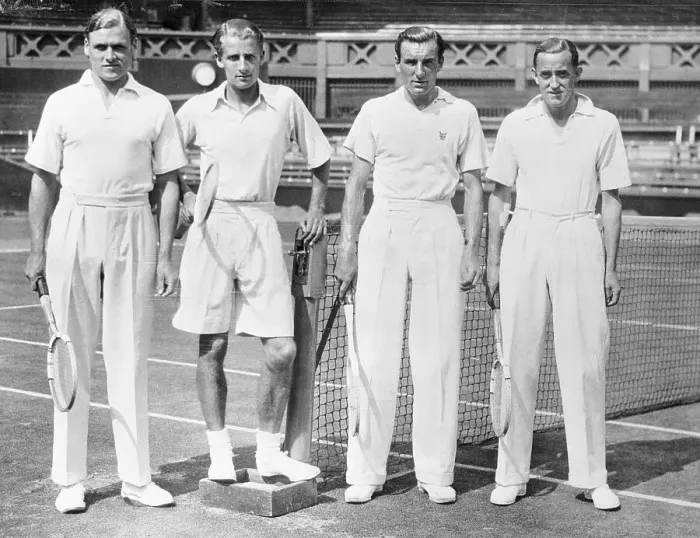 Framed Print : British Tennis Stars Framed Print : British Tennis Stars