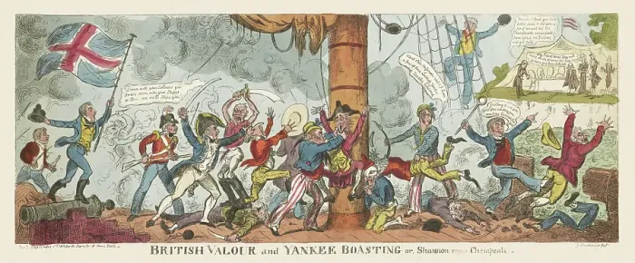 Framed Print : British valour and Yankee boasting Framed Print : British valour and Yankee boasting