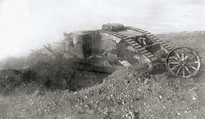 Framed Print : British WWI Tank Framed Print : British WWI Tank