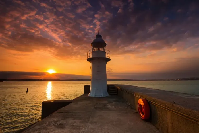 Framed Print : Brixham sunset Framed Print : Brixham sunset
