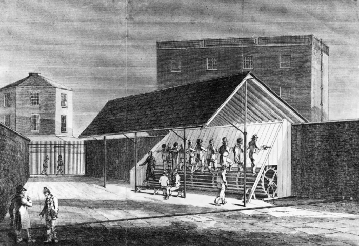 Framed Print : Brixton Treadmill