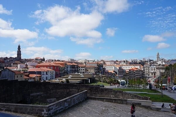 Broad overview over Porto, Portugal