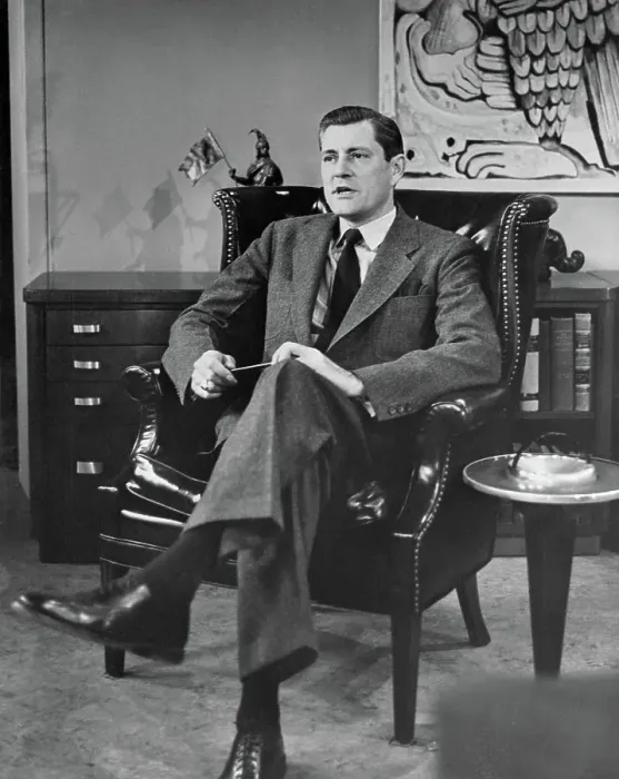 Framed Print : Broadcast Journalist Eric Sevareid Framed Print : Broadcast Journalist Eric Sevareid