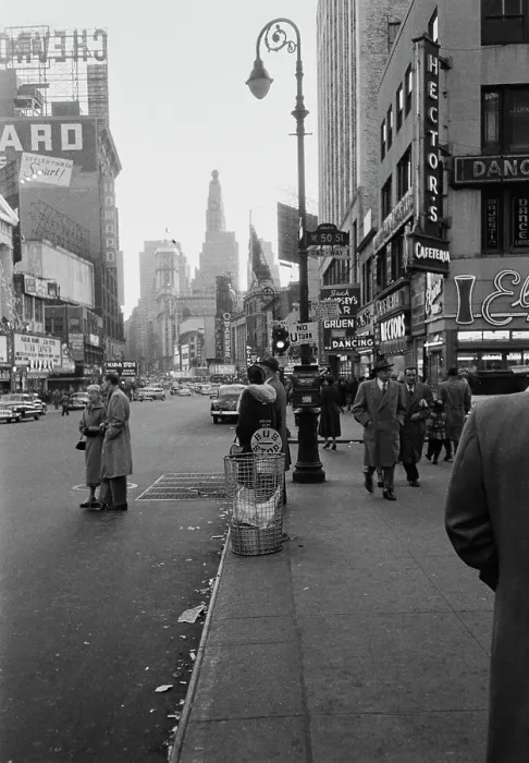 Framed Print : Broadway In 1952 Framed Print : Broadway In 1952