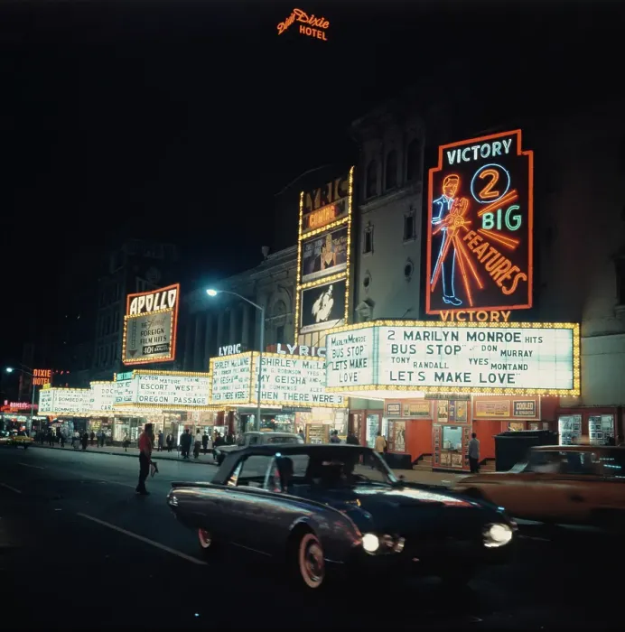 Framed Print : Broadway Movie Theatres Framed Print : Broadway Movie Theatres