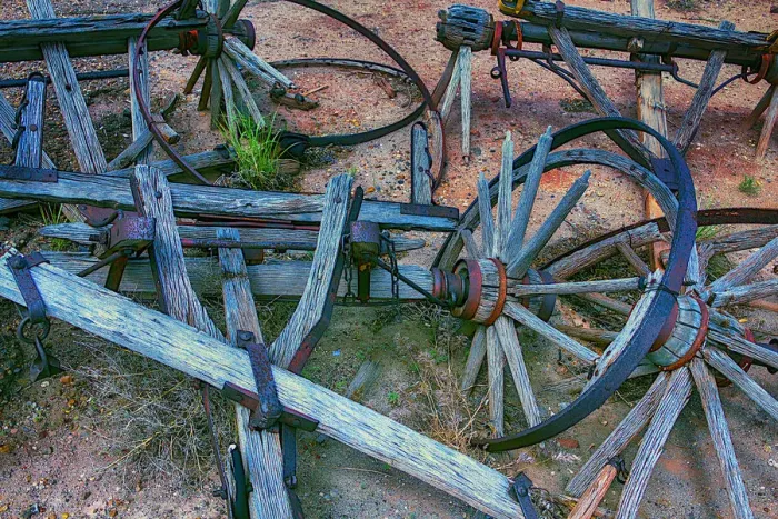 Framed Print : Broken Down Wagon Framed Print : Broken Down Wagon