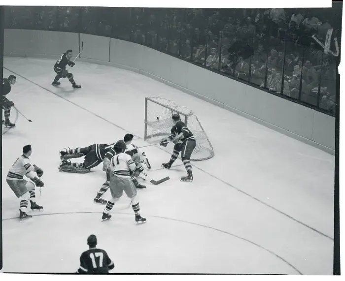 Framed Print : Bronco Horvath Scoring a Goal Framed Print : Bronco Horvath Scoring a Goal