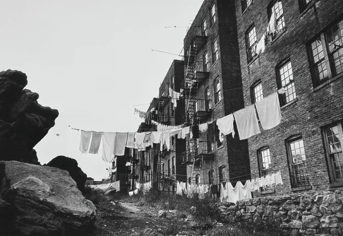 Framed Print : Bronx Clotheslines Framed Print : Bronx Clotheslines