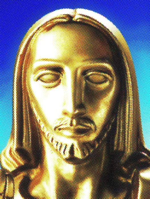 Framed Print : Bronze Head of Jesus Christ Framed Print : Bronze Head of Jesus Christ