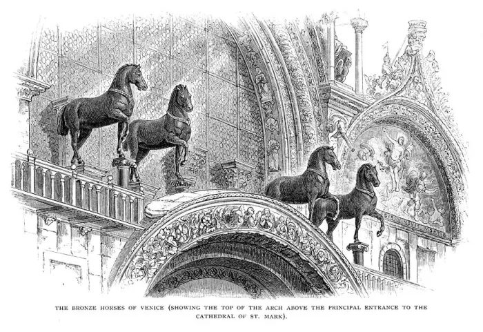 Framed Print : Bronze Horses of Venice Framed Print : Bronze Horses of Venice