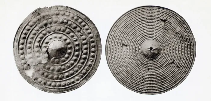 Framed Print : Bronze Shields From Bronze Age Framed Print : Bronze Shields From Bronze Age