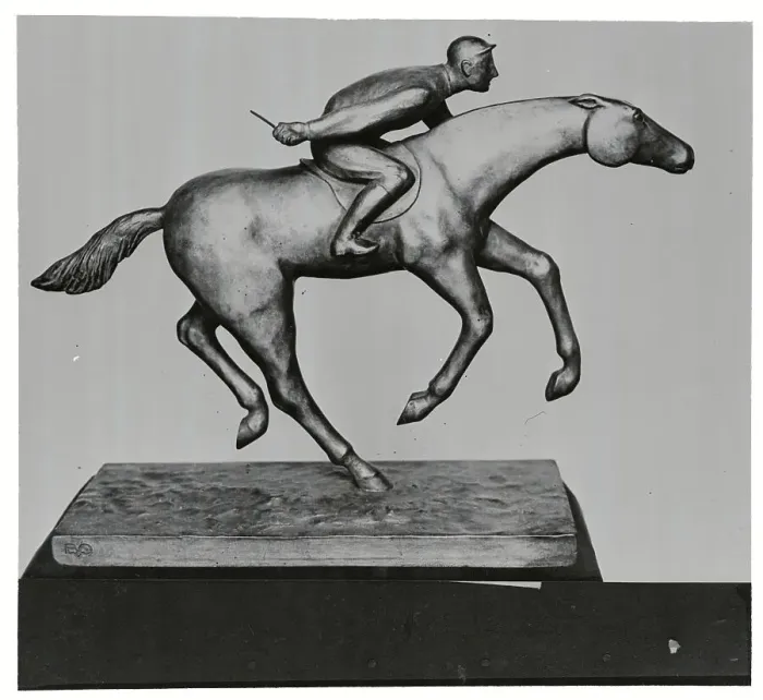 Framed Print : Bronze Statuette by Princess Beatrix of Holland Framed Print : Bronze Statuette by Princess Beatrix of Holland