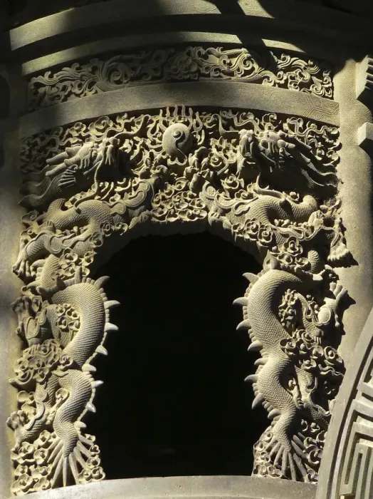 Framed Print : Bronze Vase Decoration