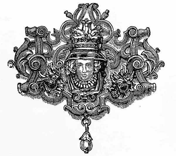 Brooch of silver