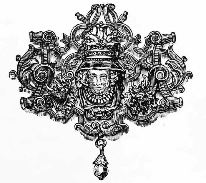 Framed Print : Brooch of silver Framed Print : Brooch of silver