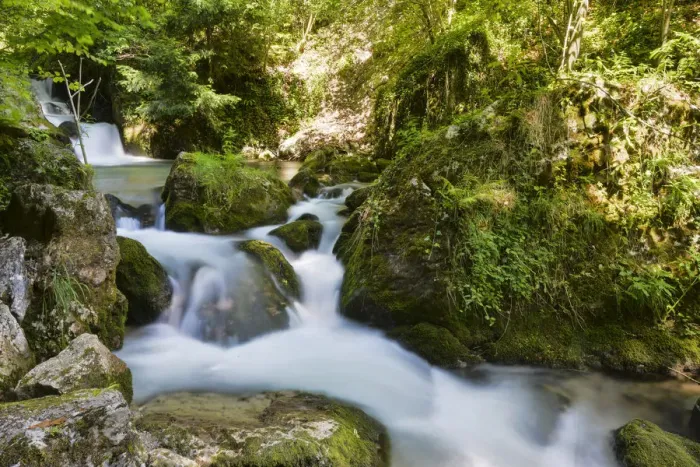 Framed Print : Brook of Myra Falls, Muggendorf, Lower Austria, Austria