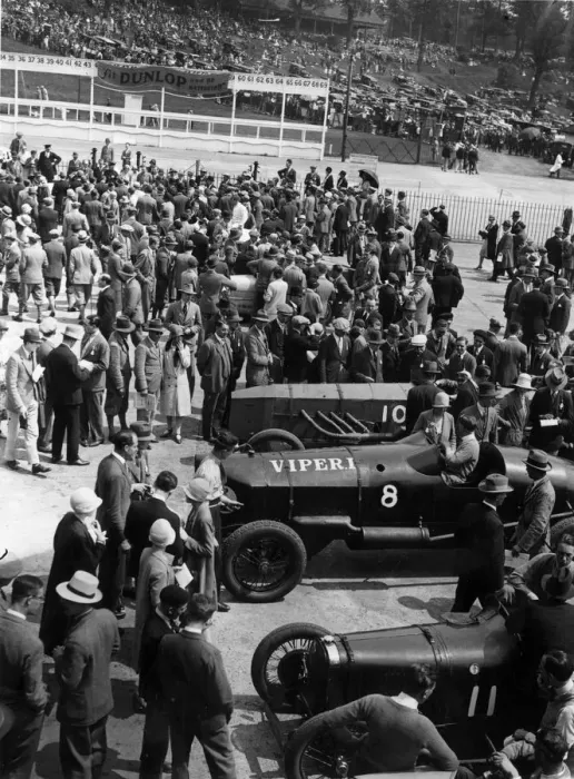 Framed Print : Brooklands Paddock Framed Print : Brooklands Paddock