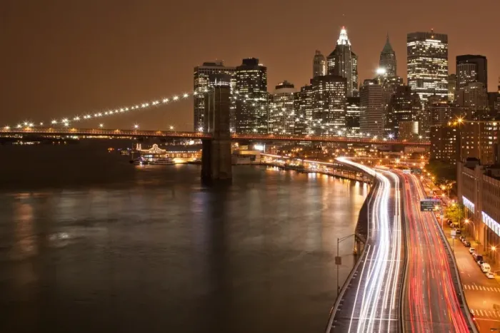 Framed Print : Brooklyn Bridge and Manhattan, New York City Framed Print : Brooklyn Bridge and Manhattan, New York City