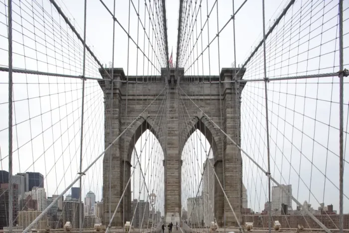 Framed Print : Brooklyn Bridge and Manhttan Skyline Framed Print : Brooklyn Bridge and Manhttan Skyline