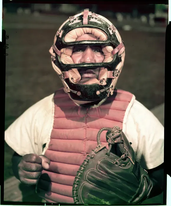 Framed Print : Brooklyn Dodgers Catcher Roy Campanella Framed Print : Brooklyn Dodgers Catcher Roy Campanella