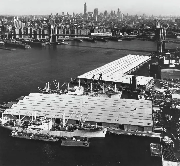 Framed Print : Brooklyn Waterfront Redevelopment, 1959 Framed Print : Brooklyn Waterfront Redevelopment, 1959