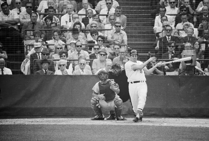 Framed Print : Brooks Robinson Hitting a Home Run Framed Print : Brooks Robinson Hitting a Home Run