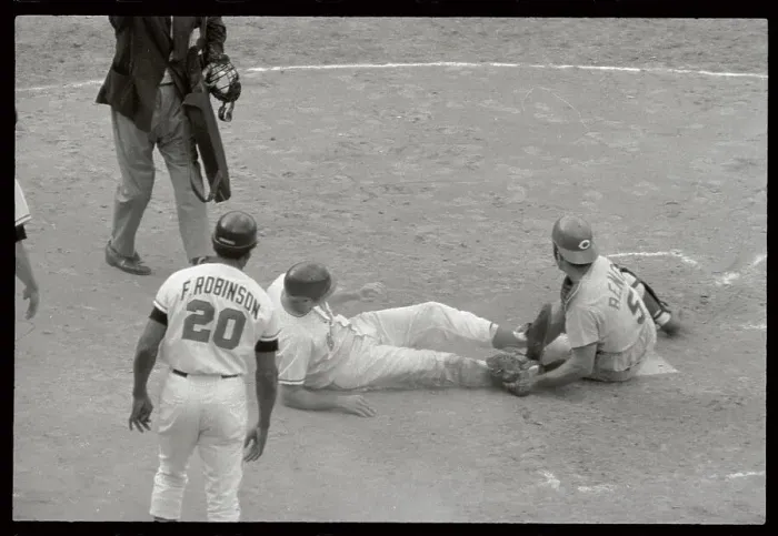 Framed Print : Brooks Robinson Sliding Into Home Plate Framed Print : Brooks Robinson Sliding Into Home Plate