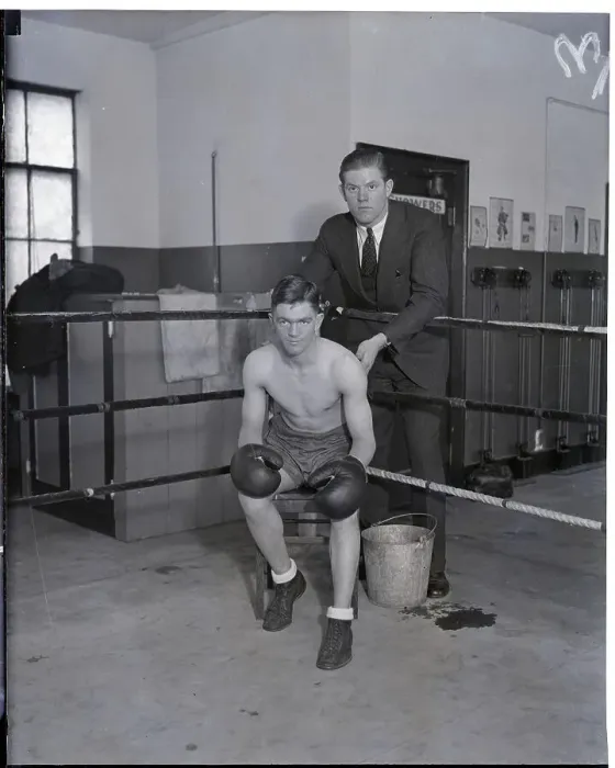 Framed Print : Bruce Caldwell with Jimmy Quinn Framed Print : Bruce Caldwell with Jimmy Quinn