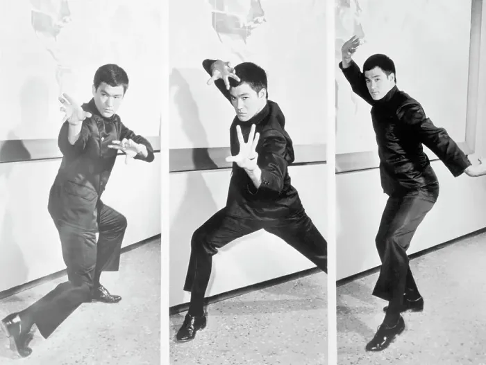 Framed Print : Bruce Lee Demonstrating Kung Fu Positions as Kato Framed Print : Bruce Lee Demonstrating Kung Fu Positions as Kato