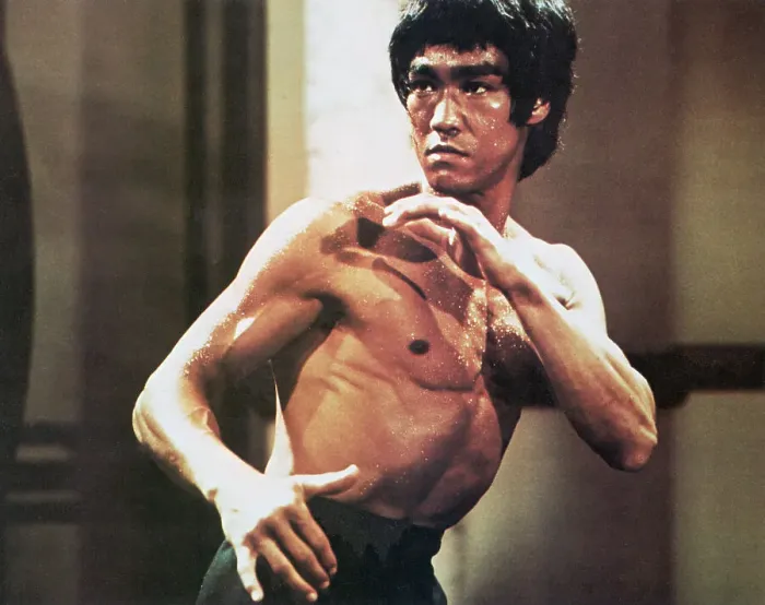 Framed Print : Bruce Lee Karate Stance Framed Print : Bruce Lee Karate Stance