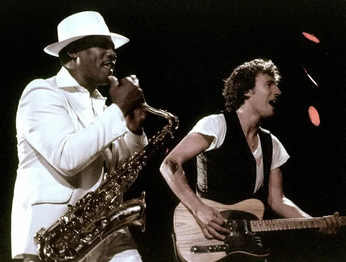 Framed Print : Bruce Springsteen And Clarence Clemons Framed Print : Bruce Springsteen And Clarence Clemons
