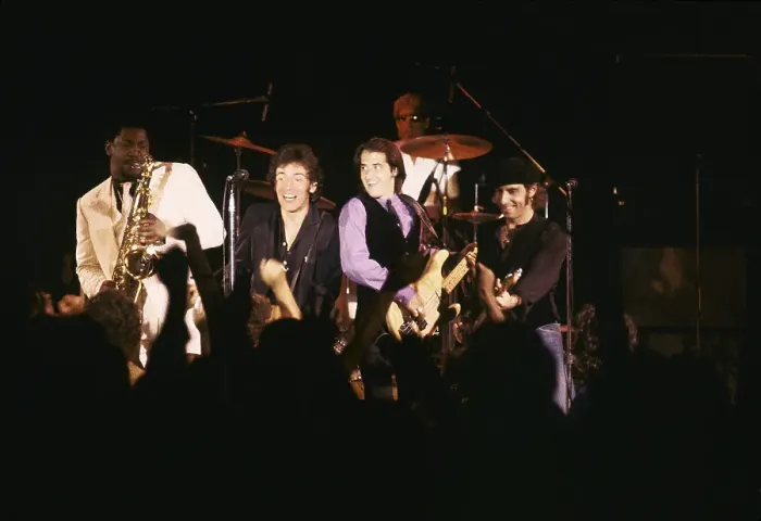 Framed Print : Bruce Springsteen And The E Street Band Framed Print : Bruce Springsteen And The E Street Band